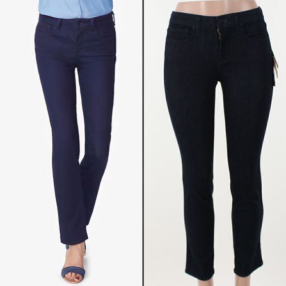Nydj Petite Sheri Tummy-Control Slim Jeans - Picture 1 of 5